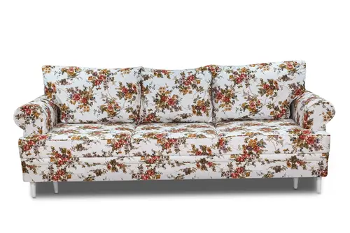 Komplet wypoczynkowy Hezel 3+1+1: Sofa trzyosobowa z funkcją spania + 2 x fotel - 3